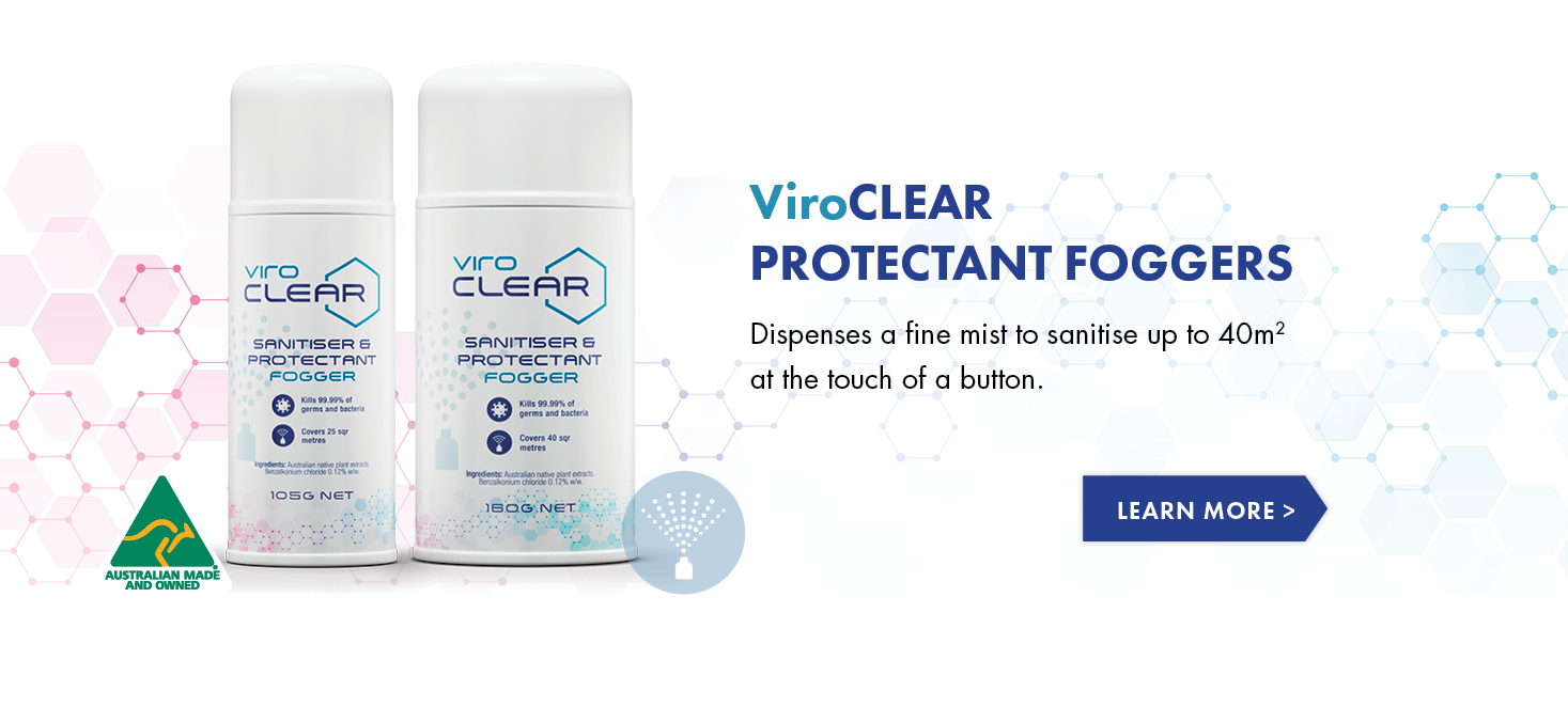 Wellbeing Brands ViroCLEAR Surface Disinfectants and Foggers